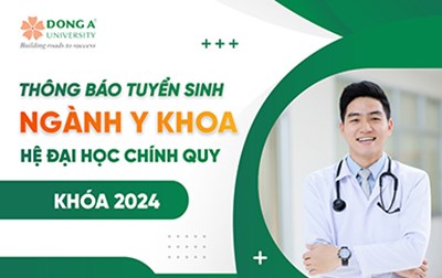 Thông báo tuyển sinh ngành Y Khoa hệ đại học chính quy khoá 2024